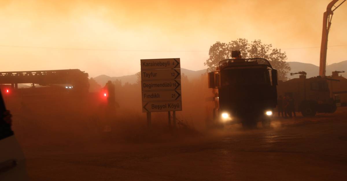 Çanakkale yine yanıyor!