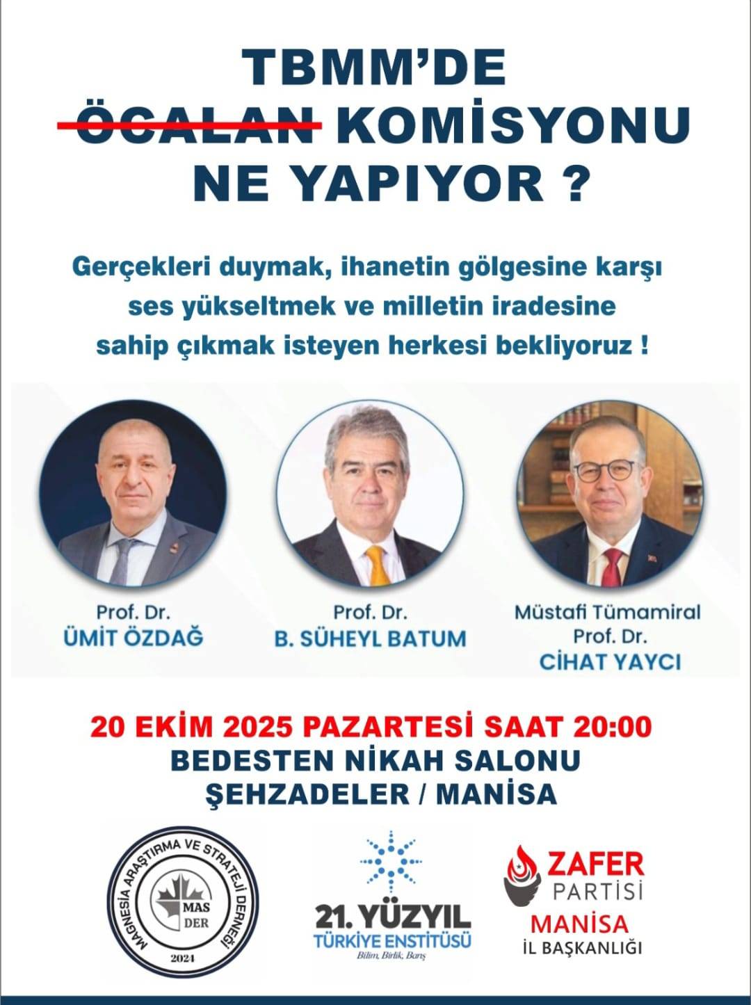 O isimler Manisa'ya geliyor