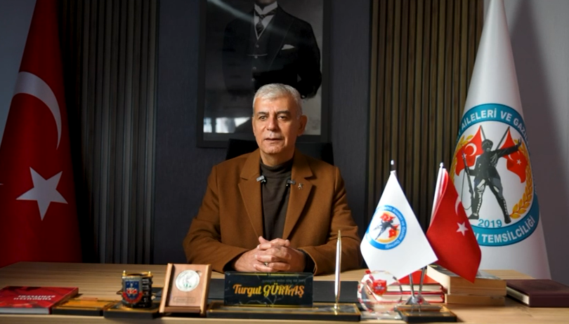 Manisa Şehit Aileleri ve Gaziler Derneği Turgutlu Temsilciliği’nden yeni yıl mesajı