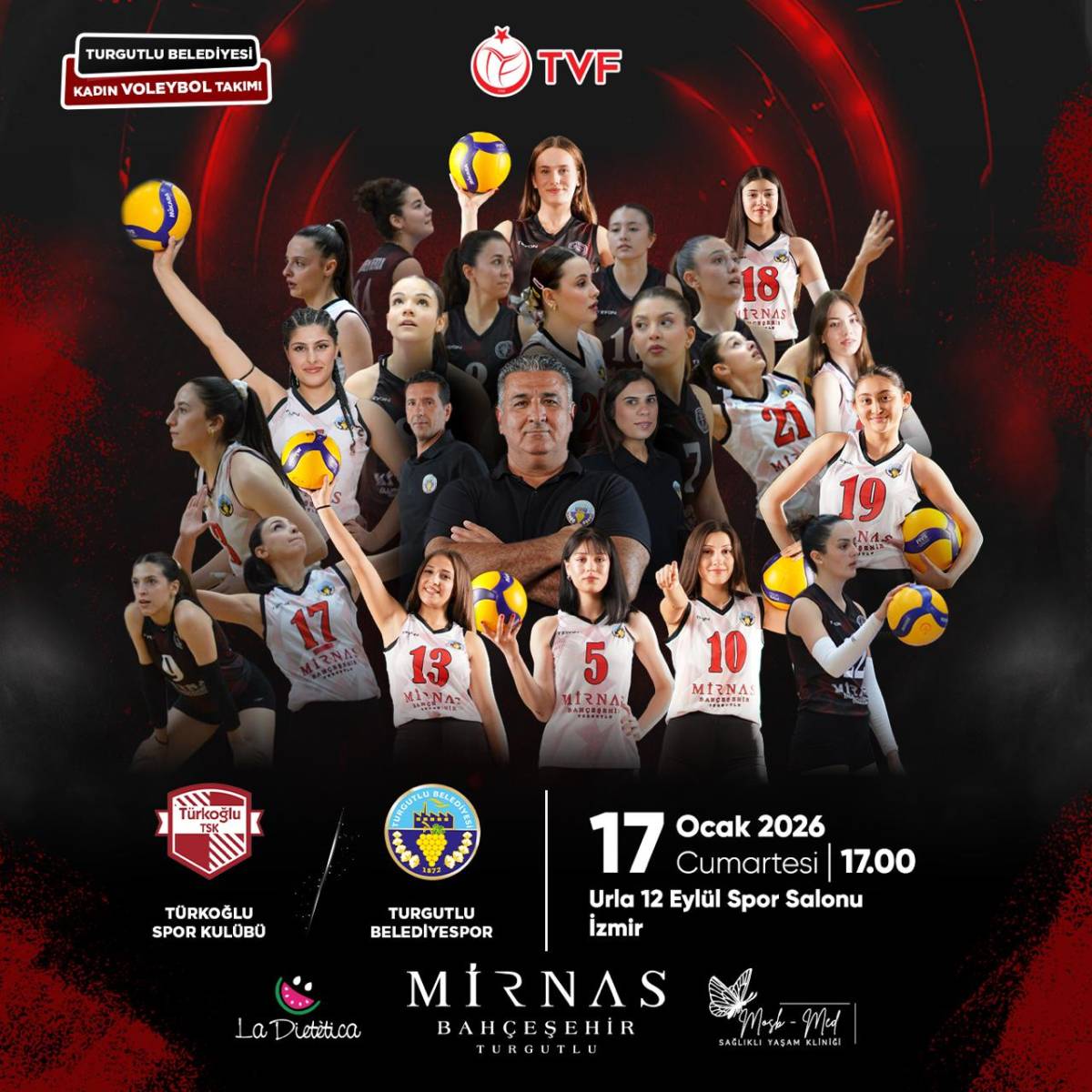 Turgutlu Belediyespor Kadın Voleybol Takımı Son Deplasmanına Çıkıyor