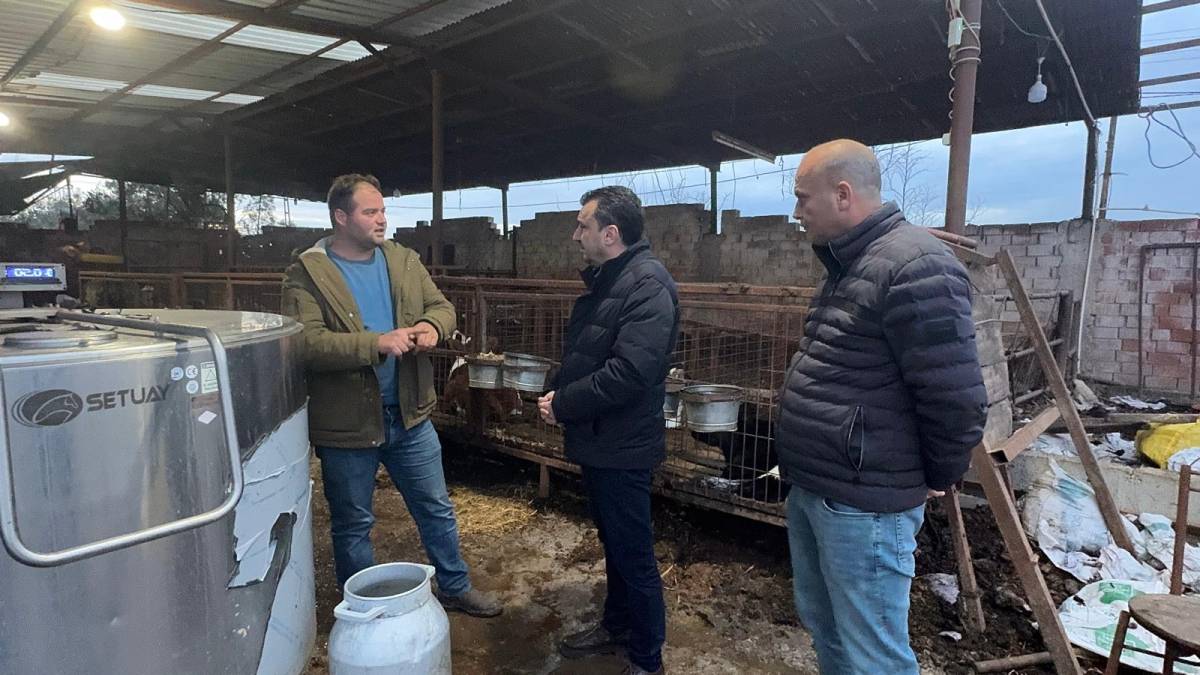 CHP'li Başevirgen'in dinlediği besiciler süt fiyatlarına isyan etti