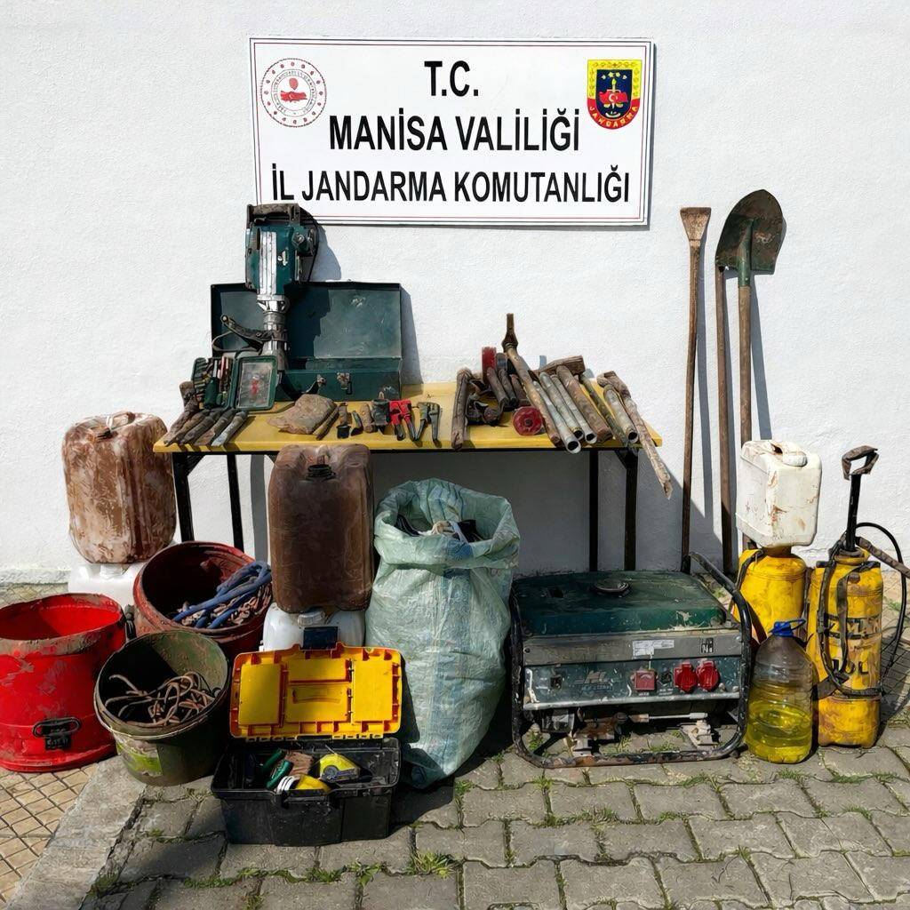 Turgutlu’da Sit Alanında Kaçak Kazı: 2 Şahıs Gözaltına Alındı